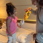 Karanvir Bohra Instagram - The excitement when she got her size @onitsukatigerindia shoes
