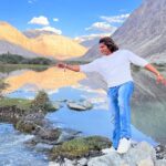 Karanvir Bohra Instagram - Thank you @wangchukstany and your entire team of @wisdomhimalayanvoyages for creating such Beautiful memories in #nubravalley @deserthimalayaresort Visited #maitribudha statue… a marvel to be seen in the middle of the mountains. Went crazy on the ATV’s @deserthimalaya_adventurepark Did longest #zipline on an altitude 17000 feet above sealevel what a crazy adventure #ladakh @utladakhtourism #unforgetablenubra #nubravalley Nubra Valley, Leh Ladakh