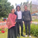 Karanvir Bohra Instagram - My first day in #ladakh #leh met @wangchukstany mum #amaley and stayed at their beautiful @riverlandboutiquehomestay right next to #indusriver Stany then took me to attend a Royal wedding party… what a beautiful first day…. full blog on my YouTube link in bio