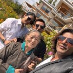 Karanvir Bohra Instagram - My first day in #ladakh #leh met @wangchukstany mum #amaley and stayed at their beautiful @riverlandboutiquehomestay right next to #indusriver Stany then took me to attend a Royal wedding party… what a beautiful first day…. full blog on my YouTube link in bio