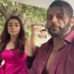 Karanvir Bohra Instagram - Come one, come all and have a big fall in this #buggy with the coolest and then cutest lady #lewishamilton in town @tinadatta