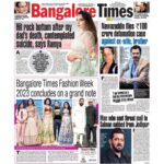 Karunya Ram Instagram - It is a challenge to be a showstopper when you walk the ramp Even if you are a celebrity, you have to do justice to the clothes you are wearing and the designer you are walking for…It feels great & thanks to @rajdeep.ranawat.official for designing me making me look more radiant & gorgeous🫰🏼thank you @timesfashionweek @bangalore_times for giving such a beautiful opportunity making it a successful event 🫰🏼🫶🏼💗🧿 : : #karunyaram #milkybeautykarunyaram #fashion #timesfashionweek #bangaloretimes #weeked #beauty #beautyful #gourgeous #pretty #trending #viral