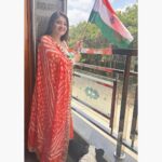Karunya Ram Instagram - Happy 77th Independence Day 🇮🇳🙏🏻💐 #harghartiranga #independenceday #77independenceday Raja Rajeshwari Nagar, Bangalore South