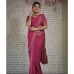 Karunya Ram Instagram - 🩷💕💞💖💝 : : : #karunyaram #milkybeautykarunyaram #saree #trending #viral #cute #beautyful #imdianbride