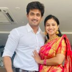 Kavitha Gowda Instagram - Us ❤️❤️ chandan_kumar_official . . . . . . . Jewellery- @beadedtreasuresjewelry ❤️❤️ . . . #instagram #instagramreels ##kavithagowda #kavithagowda❤💓 #kavitha #kavithagowdachinnu , #kavithagowdachinnu❤❤❤ #kavithagowdachinnu❤ #kavithagowdachinnu💖💖💖