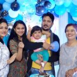 Kavitha Gowda Instagram - Happy birthday AGASTHYA . On this occasion we had the pleasure of meeting this cutie pie @dhanrajcm_official & the beautiful @shalini_dhanraj. The pandemic had distanced friends and family and I’m thinking distance is good for our safety yet it’s been nearly 2 years we are all living with this virus around . Hoping for a better life for all of us … 🤞🏻 Thankyou for having us over Łódź of love to all of you …