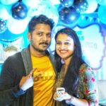 Kavitha Gowda Instagram - Happy birthday AGASTHYA . On this occasion we had the pleasure of meeting this cutie pie @dhanrajcm_official & the beautiful @shalini_dhanraj. The pandemic had distanced friends and family and I’m thinking distance is good for our safety yet it’s been nearly 2 years we are all living with this virus around . Hoping for a better life for all of us … 🤞🏻 Thankyou for having us over Łódź of love to all of you …