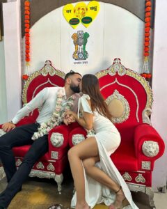 Krissann Barretto Instagram - You’re like the love of my dreams, but better. You’re real 🫠♥️

#married #husband #wife #soulmates #goals #couple #instagram #instagood #us #happy #blessed #grateful #nkgothitched #mrsk #mrandmrsk #love