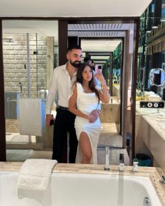 Krissann Barretto Instagram - You’re like the love of my dreams, but better. You’re real 🫠♥️

#married #husband #wife #soulmates #goals #couple #instagram #instagood #us #happy #blessed #grateful #nkgothitched #mrsk #mrandmrsk #love