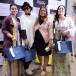 Leslie Tripathy Instagram - Fashion designer @brindas_official Anju Modi and Karan Johar’s @tyaanijewellery united for a wonderful fashion event . Thank you Anju Modi for inviting . Best wishes to @manish_jagwani_ @marketingcouch #rockyaurranikipremkahani #jewelry #borivali #karanjohar Tyaani Jewellery
