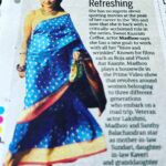 Madhoo Instagram - @kuntishah in my moms saree ❤️❤️❤️❤️