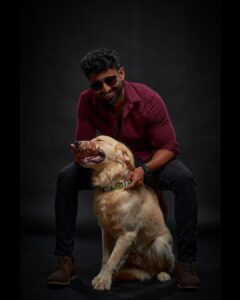 Mahendran Instagram - “Happy 1st Barkday to my fur-ever son @mroscar29 ! 🐾 Your unconditional love fills my heart with joy every day🧿🤞. Here’s to many more years of tail-wagging happiness together💕!Dadda loves u sooo much ❤️💯

#HBDOscar #oscar #Mahendran #maheoscar 

Thank you so much @elan_cinemo bro 📸
Studio @njstudios_7159 na 😘