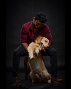 Mahendran Instagram - “Happy 1st Barkday to my fur-ever son @mroscar29 ! 🐾 Your unconditional love fills my heart with joy every day🧿🤞. Here’s to many more years of tail-wagging happiness together💕!Dadda loves u sooo much ❤️💯

#HBDOscar #oscar #Mahendran #maheoscar 

Thank you so much @elan_cinemo bro 📸
Studio @njstudios_7159 na 😘
