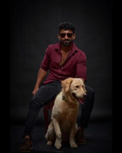 Mahendran Instagram - “Happy 1st Barkday to my fur-ever son @mroscar29 ! 🐾 Your unconditional love fills my heart with joy every day🧿🤞. Here’s to many more years of tail-wagging happiness together💕!Dadda loves u sooo much ❤️💯

#HBDOscar #oscar #Mahendran #maheoscar 

Thank you so much @elan_cinemo bro 📸
Studio @njstudios_7159 na 😘