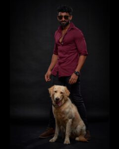 Mahendran Instagram - “Happy 1st Barkday to my fur-ever son @mroscar29 ! 🐾 Your unconditional love fills my heart with joy every day🧿🤞. Here’s to many more years of tail-wagging happiness together💕!Dadda loves u sooo much ❤️💯

#HBDOscar #oscar #Mahendran #maheoscar 

Thank you so much @elan_cinemo bro 📸
Studio @njstudios_7159 na 😘