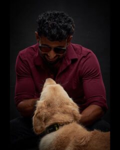 Mahendran Instagram - “Happy 1st Barkday to my fur-ever son @mroscar29 ! 🐾 Your unconditional love fills my heart with joy every day🧿🤞. Here’s to many more years of tail-wagging happiness together💕!Dadda loves u sooo much ❤️💯

#HBDOscar #oscar #Mahendran #maheoscar 

Thank you so much @elan_cinemo bro 📸
Studio @njstudios_7159 na 😘