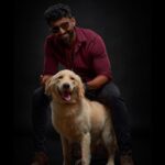 Mahendran Instagram - “Happy 1st Barkday to my fur-ever son @mroscar29 ! 🐾 Your unconditional love fills my heart with joy every day🧿🤞. Here’s to many more years of tail-wagging happiness together💕!Dadda loves u sooo much ❤️💯 #HBDOscar #oscar #Mahendran #maheoscar Thank you so much @elan_cinemo bro 📸 Studio @njstudios_7159 na 😘 India