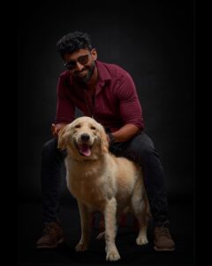 Mahendran Instagram - “Happy 1st Barkday to my fur-ever son @mroscar29 ! 🐾 Your unconditional love fills my heart with joy every day🧿🤞. Here’s to many more years of tail-wagging happiness together💕!Dadda loves u sooo much ❤️💯

#HBDOscar #oscar #Mahendran #maheoscar 

Thank you so much @elan_cinemo bro 📸
Studio @njstudios_7159 na 😘