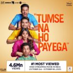 Mahima Makwana Instagram – Big thanks to all the Boyzez and girlzez for all the love. #TumseNaHoPayega is now the Most Viewed Hindi Streaming Movie of the week! ❤️✨

#TumseNaHoPayega Now Streaming on @disneyplushotstar : Link In Bio. 

#TumseNaHoPayegaOnHotstar

@ishwaksingh @mahima_makwana @gauravpandey7697 @ghuggss @karanjotwani @abhislens #SiddharthRoyKapur @ronnie.screwvala @niteshtiwari22 @ashwinyiyertiwari #BikramDuggal @malvika25 @starstudios @rsvpmovies @earthskynotes @zeemusiccompany @Mehrotranikhil @varun760