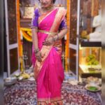 Manjula Paritala Instagram - #💕 #paithanisaree @paithani_culture