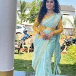 Manjula Paritala Instagram – #Mahalakshmi🔥 #How is SeetheRamudiKatnam #how is my role #comment below 

#saree @everydayfashion.official 
@archanasathishp