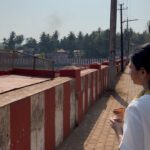Manvita Kamath Instagram - I buried my mother in the ocean. Since then, the birds clean and comb,while securely placing her favourite Mangalore Jasmine in her hair every morning and waves pull the blanket up to her chin , stars planting kisses on her forehead every night. I cannot complete this poem,amma.. feels empty without you… I hope you find comfort and peace in the other side of the world 🙏