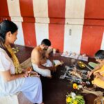 Manvita Kamath Instagram - I buried my mother in the ocean. Since then, the birds clean and comb,while securely placing her favourite Mangalore Jasmine in her hair every morning and waves pull the blanket up to her chin , stars planting kisses on her forehead every night. I cannot complete this poem,amma.. feels empty without you… I hope you find comfort and peace in the other side of the world 🙏