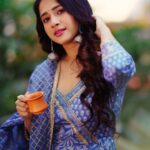 Manvita Kamath Instagram - 💜 . . . . @venoowaves @sowmya.sk @makeoverby_rekha_karthik_ @tara_c_tara @maayakriya