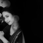 Manvita Kamath Instagram - Nothing better than seeing this beautiful world in monochrome!! 🧿💜 . . . @suta_bombay @vasukikarkone @stilerush_by_varshinijanakiram @makeover_by_surabhi @maayakriya . . #blackandwhite #instagood #iykyk #reach #saree #monochromatic #photooftheday #trend