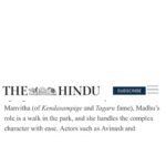Manvita Kamath Instagram - As an actor I have always wanted to hear anything more than “eye candy” or “fits the bill” ! These reviews definitely motivate me to do more good work!!!! Well, for now anticipating good roles..keeping my fingers crossed 🤞❤️ . . . #shiva143 @dheerenrk @tmanilkumar5 @jayannafilmsofficial @krg_connects