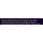 Manvita Kamath Instagram - As an actor I have always wanted to hear anything more than “eye candy” or “fits the bill” ! These reviews definitely motivate me to do more good work!!!! Well, for now anticipating good roles..keeping my fingers crossed 🤞❤️ . . . #shiva143 @dheerenrk @tmanilkumar5 @jayannafilmsofficial @krg_connects