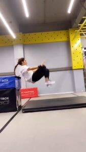 Masoom Shankar Instagram - Intention of learning something new, makes life easier. Hence, here I’m trying to get ahead of my fears. 
Fear of falling 😁
Just Rolling : Day 1 

P.S. Coming soon with more🤸‍♀️

Train & Tape Credits @deveshmishra6558 
.
.
.
.
.
.
.
.
.
.
.
.
.
.
.
.
.
.
.
.
.
#fitness #reels #trending #gymnastics #learningnewskill #flip #forwardrolling #maasoomshankar #actorslife #love #grateful