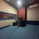 Masoom Shankar Instagram - Perseverance for Perfection is a good habit I think. 🥰❤️ #DubbingShenanigans #NewProject #PostProduction Hyderabad