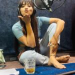 Masoom Shankar Instagram - Shades of dubbing scenes🎙️🤓 P.S. comfort first, 😝 . . . . . . . . . . . . . . . . . . . . . . . . . . . #maasoomshankar #dubbing #actorslife #blessings #grateful #newproject #detailscomingsoon #bollywood #actress #debut Chennai, India