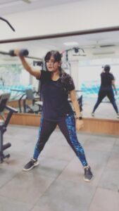 Mayuri Kyatari Instagram - Within me 💗

My coach @ganga.personal_coach 🏋🏻‍♂️