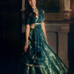 Meenakshi Chaudhary Instagram - 🌪️🌪️ Styled by - @riechamallick Outfit by - @anjanabohra_official Jewellery - @karnikajewelshyd Shot by - @jimmynomula Hair by - @chinnisrinu_stylist Makeup by - @chadarasapallivamsikrishna
