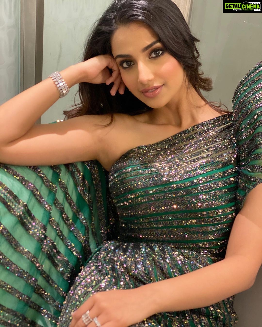 Meenakshi Chaudhary Instagram - Had my own titli 🦋 moment 🥰🫶🏽 For ...