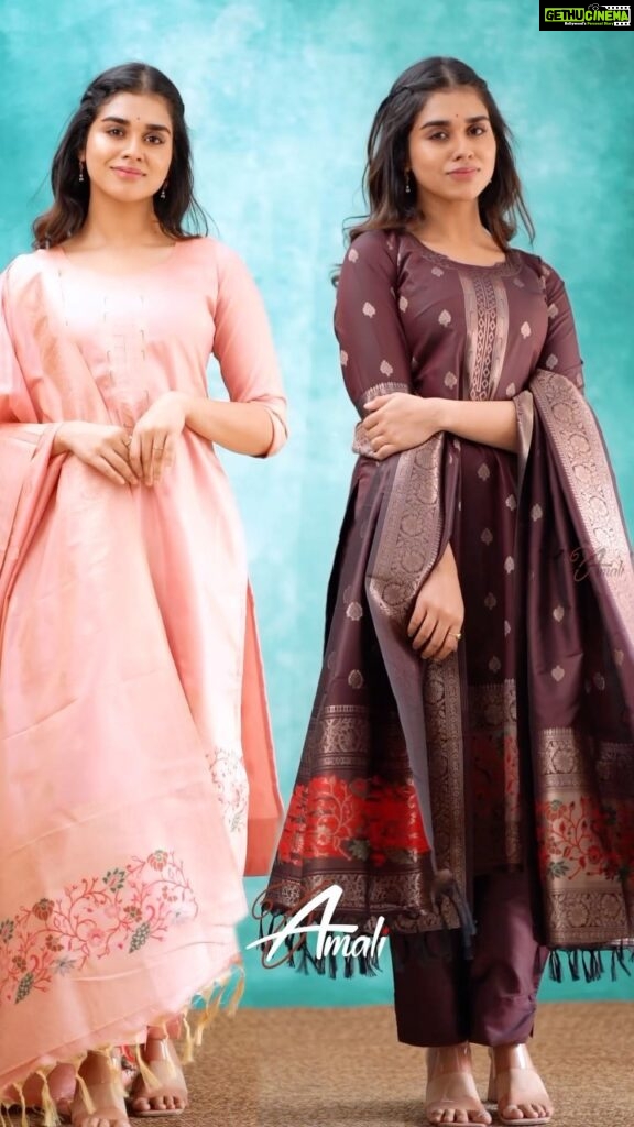 Meenakshi Govindarajan Instagram - Presenting the exclusive brand new collections- PAVANI Blended Paithani Silk Salwars from @amali.ival ! . Elegant blended paithani silk salwar sets in beautiful shades adorned with zari all over for the perfect neat and classy look. . . . Check out our wonderful collections and place your order with us today! . . . #womenswear #stylish #semisilk #traditional #silkcotton #salwar #buttas #silk #set #traditional #style #elegance #co-ord #kurti #handloom #gown #chennai #zari #silver #gold #anarkali #anarkalisuits #kurti #kurtis #kurticollection #womenswear #womensweardaily