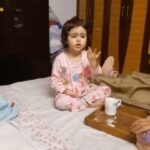 Meera Chopra Instagram - The cutest video ive seen today. I just couldnt stoo laughing. Thats @kaina.chopra being a kid. #kids #funnyvidoes #innocence #letslaugh #mybaby #kidsreels #reelsinstagram #trendingreels #kainachopra #cutebaby #cutereels #johnyjohnyyespapa
