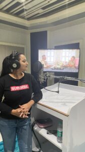 Meghana Gaonkar Instagram - DCP Deepa Kamath had to use a beep word here. What was that word you wonder? 🤔🫢🫣 
Dubbing for #ShivajiSurathkal2 was fun!!!