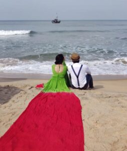 Meghana Gaonkar Instagram - BTS from the climax of #ShubhaMangala which never made it to the big screen after edit.😶
Let’s just enjoy the pictures then.