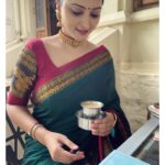 Meghana Gaonkar Instagram - South Indian woman & her filter coffee is a vibe. 🌤 ~ 📸: @deepti.nagendra