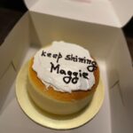 Meghana Gaonkar Instagram - Would you believe it if I told you that someone ate this entire cake all by herself🤭? That someone: 🙋🏻‍♀️Me! ~ Loved every bite of this amazing cake. @sipupuyi #JapaneseCheeseCake