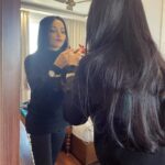 Meghana Gaonkar Instagram - 🏔🪞💄✨🎥