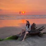 Meghana Gaonkar Instagram - Long time you sea..🧡 Morjim