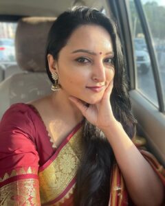 Meghana Gaonkar Instagram - ಯುಗಾದಿ ಹಬ್ಬದ ಶುಭಾಶಯಗಳು ನಿಮ್ಮೆಲ್ಲರಿಗೂ 🙏🏻✨let’s begin this new era with incredible energy!!