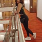 Meghna Naidu Instagram - When in doubt... Just wear Gym Clothes...!!! Wearing @clovia_fashions @ishreen_vadi #cloviafashions #gymwear #strongwomen #stronggirls #meghnanaidu