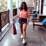 Meghna Naidu Instagram - Be prepared to be crushed if you want to compete with me at the Leg Machines !!! 🤪🤪🤪 #strongwomen #strengthtraining #meghnanaidu #travelwithme The Heritage Hotel Galle Fort