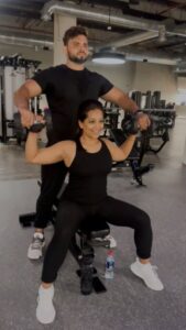 Meghna Naidu Instagram - Side effects of taking help from a body builder at the gym 
🙈🙈🙈

#workoutmotivation 
#workoutoftheday 
#funnyvideos 
#funnyreels 
#fitnessobsessed 
#meghnanaidu 
#reelkarofeelkaro