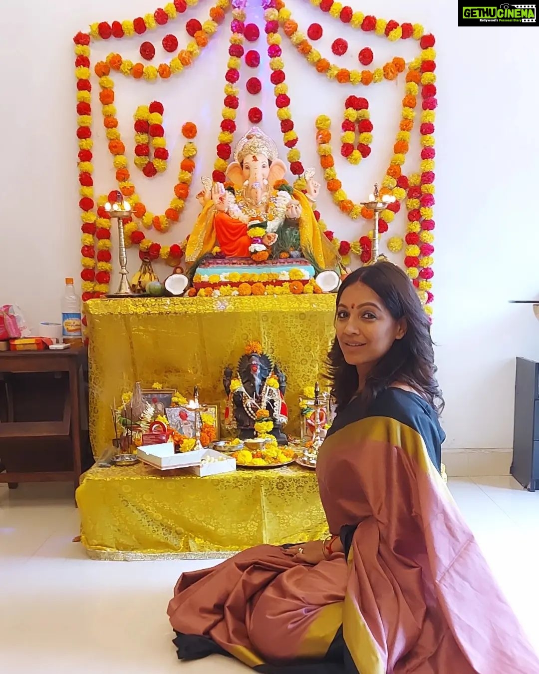 Gauri Ganpati Pujan: Ankita Lokhande's RED Traditional Saree Is The Festive  Look We All Need